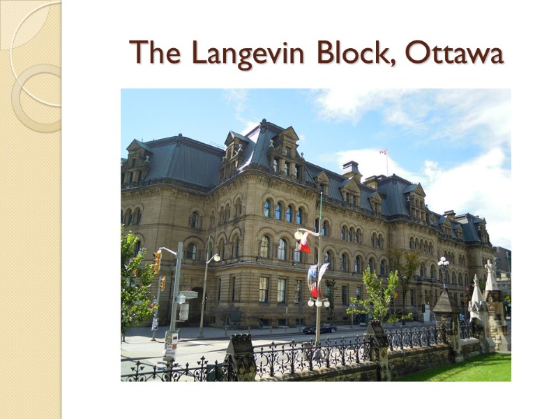 The Langevin Block, Ottawa